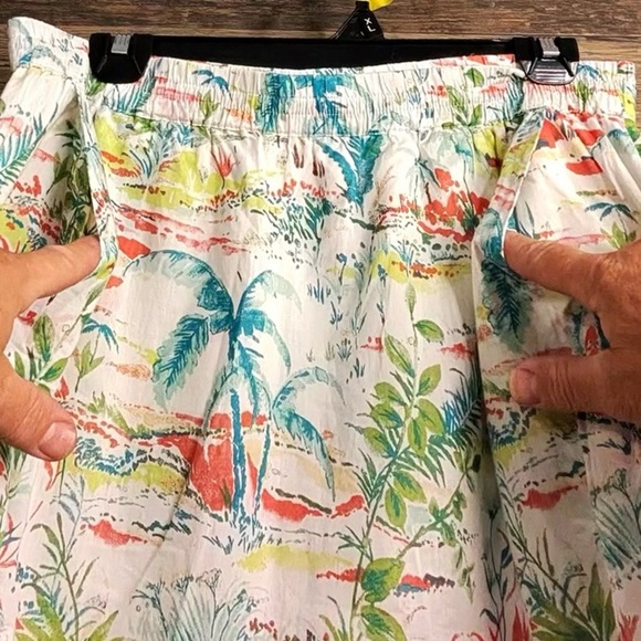 Sigrid Olsen Colorful Tropical Mini Skirt - Picture 9 of 9